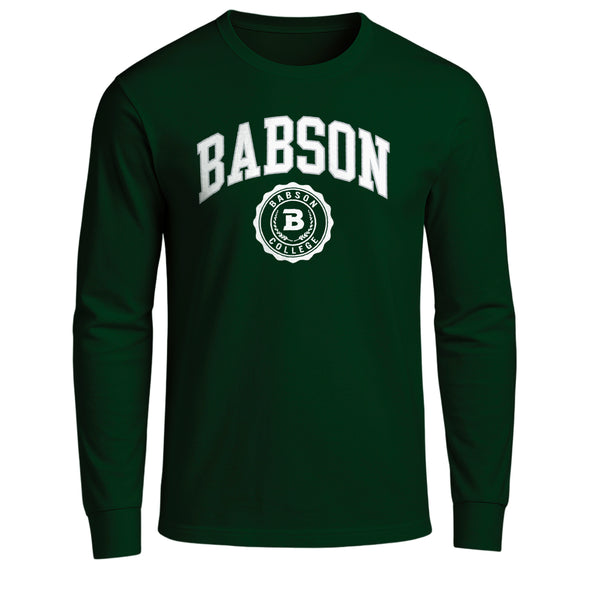 Babson College Heritage Long Sleeve T-Shirt (Green)