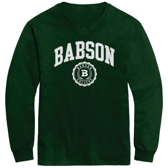 Babson College Heritage Long Sleeve T-Shirt (Green)