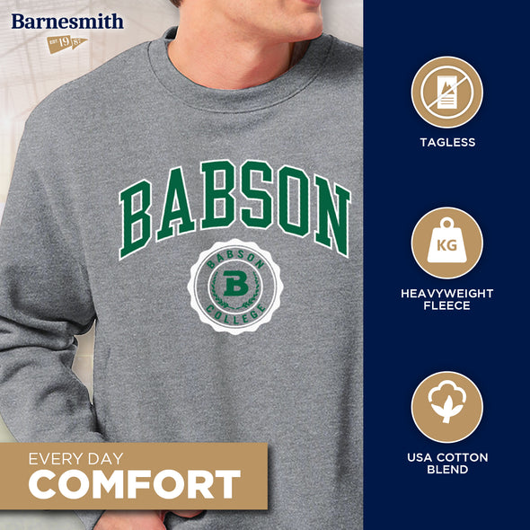 Babson College Heritage Sweatshirt (Charcoal Grey)
