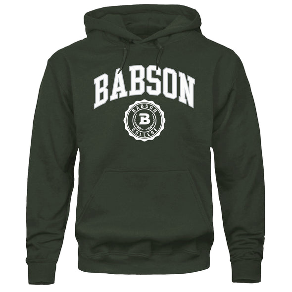Babson College Heritage Hooded Sweatshirt (Green)