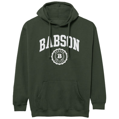 Babson College Heritage Hooded Sweatshirt (Green)