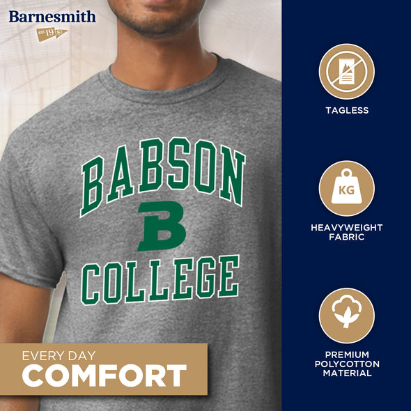 Babson College Spirit T-Shirt (Charcoal Grey)