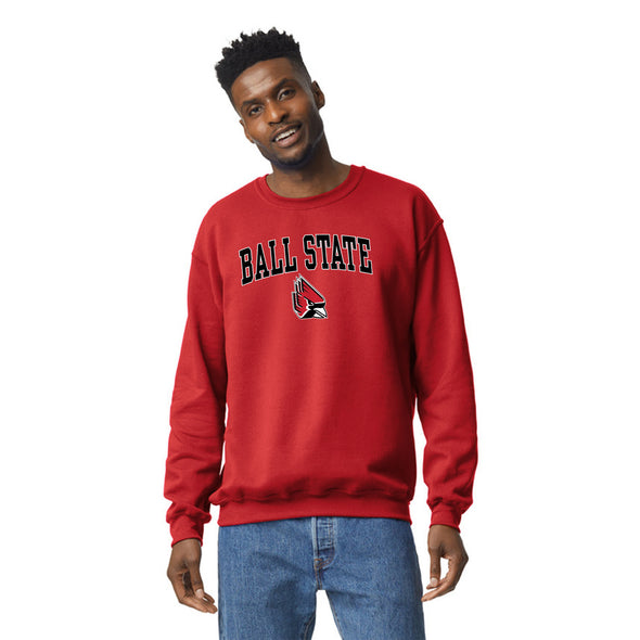 Ball State University Spirit Sweatshirt (Red)