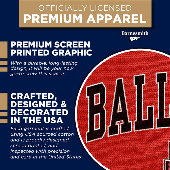 Ball State University Spirit Sweatshirt (Red)