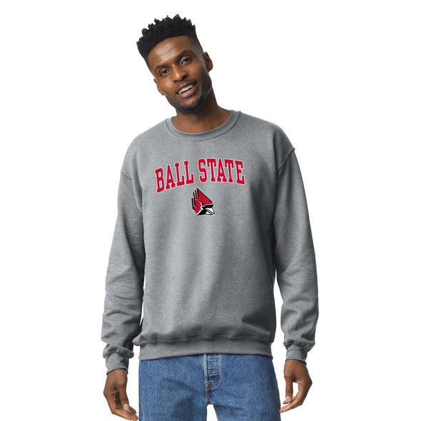 Ball State University Spirit Sweatshirt (Charcoal Grey)