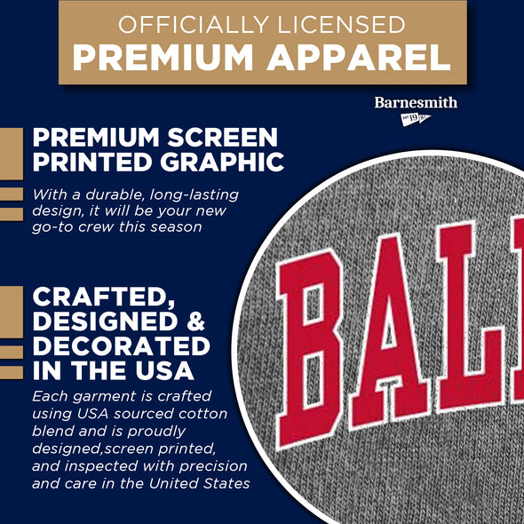 Ball State University Spirit Sweatshirt (Charcoal Grey)
