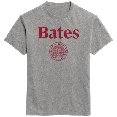 Bates College Heritage T-Shirt (Charcoal Grey)