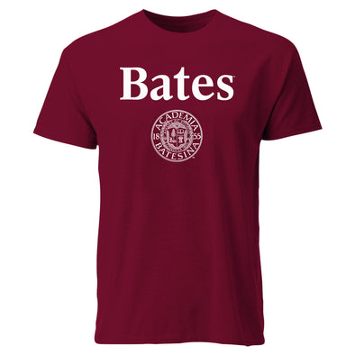 Bates College Heritage T-Shirt (Garnet)