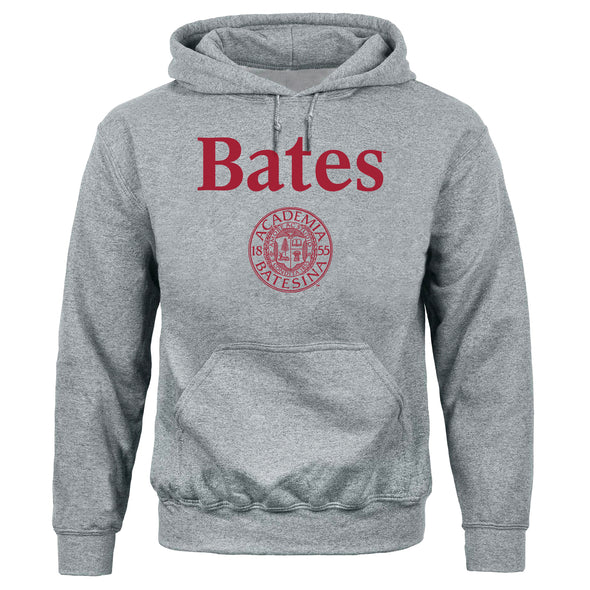Bates College Heritage Hooded Sweatshirt (Charcoal Grey)