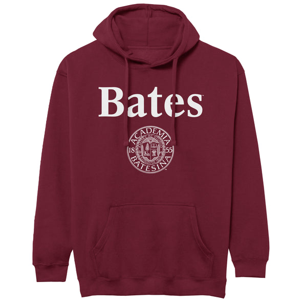 Bates College Heritage Hooded Sweatshirt (Garnet)