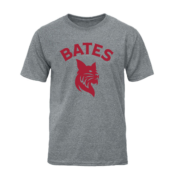 Bates College Spirit T-Shirt (Charcoal Grey)