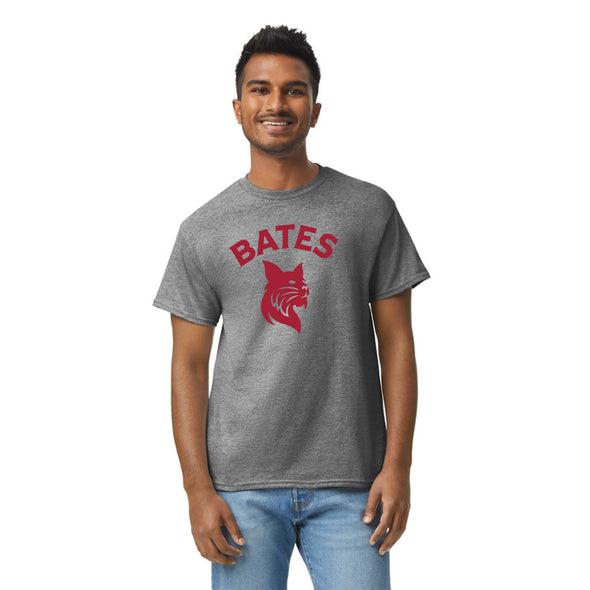 Bates College Spirit T-Shirt (Charcoal Grey)