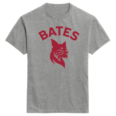 Bates College Spirit T-Shirt (Charcoal Grey)