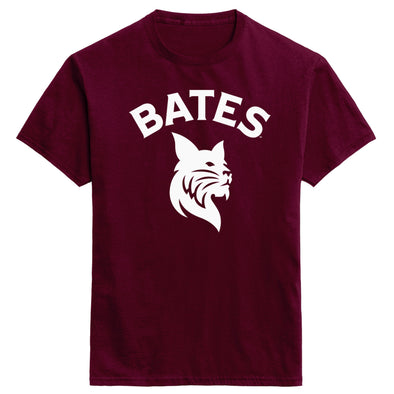 Bates College Spirit T-Shirt (Garnet)