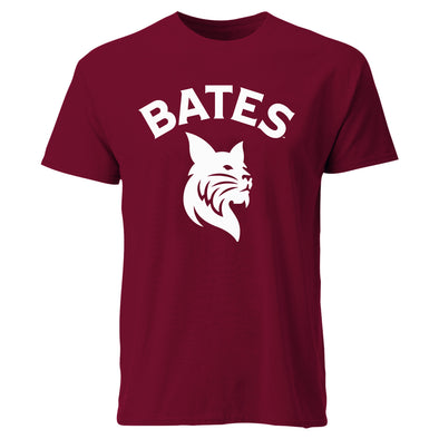 Bates College Spirit T-Shirt (Garnet)