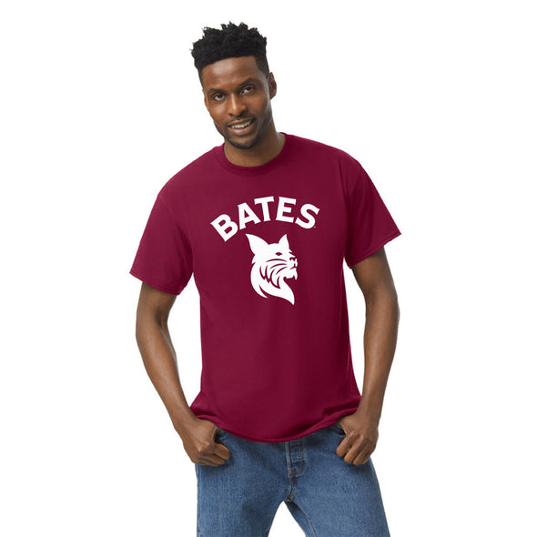 Bates College Spirit T-Shirt (Garnet)