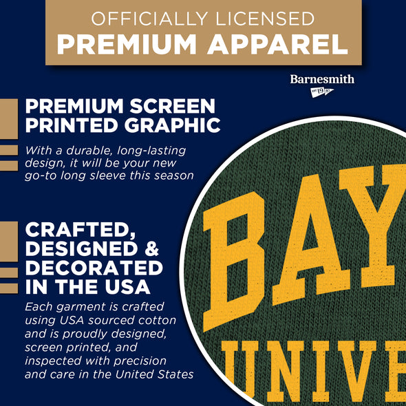 Baylor University Classic Long Sleeve T-Shirt (Hunter Green)