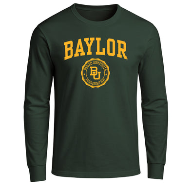 Baylor University Heritage Long Sleeve T-Shirt (Hunter Green)