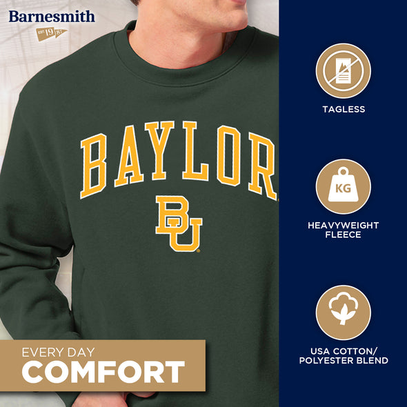 Baylor University Spirit Sweatshirt (Hunter Green)