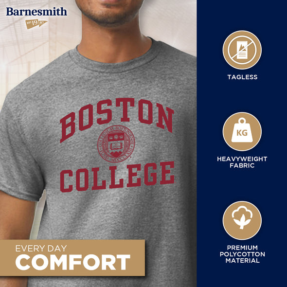 Boston College Heritage T-Shirt (Charcoal Grey)