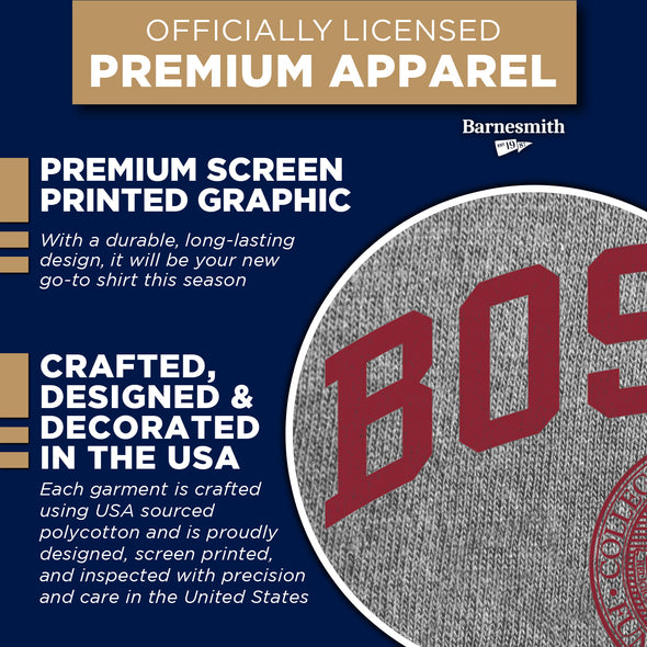 Boston College Heritage T-Shirt (Charcoal Grey)