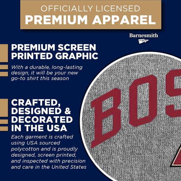 Boston College Spirit T-Shirt (Charcoal Grey)