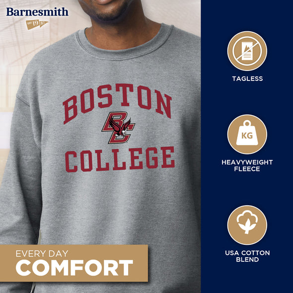 Boston College Spirit Sweatshirt (Charcoal Grey)