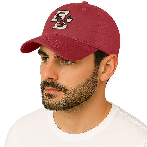 Boston College Spirit Baseball Hat One-Size (Cardinal)