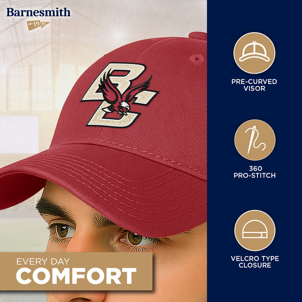 Boston College Spirit Baseball Hat One-Size (Cardinal)