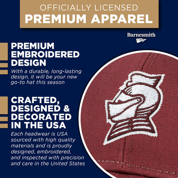 Bellarmine University Sideline Trucker Hat One-Size (Maroon/Black)