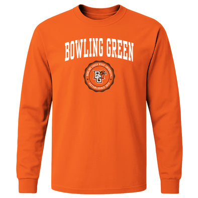 Bowling Green State University Heritage Long Sleeve T-Shirt (Orange)