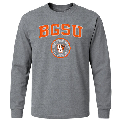 Bowling Green State University Heritage Long Sleeve T-Shirt (Charcoal Grey)