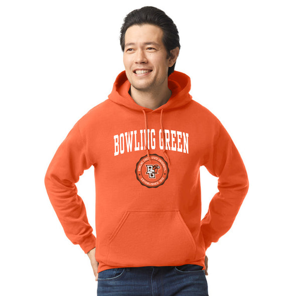 Bowling Green State University Heritage Hooded Sweatshirt (Orange)