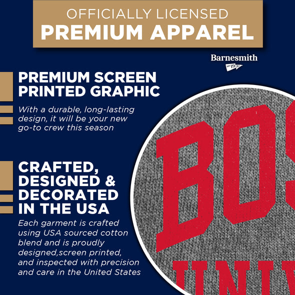 Boston University Classic Sweatshirt (Charcoal)