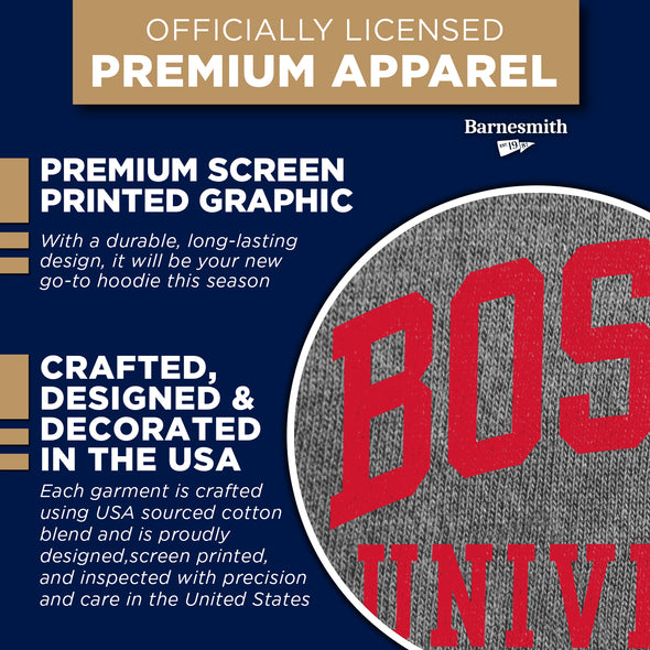 Boston University Classic Hood (Charcoal)