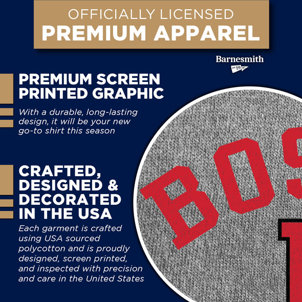 Boston University Heritage T-Shirt (Charcoal Grey)