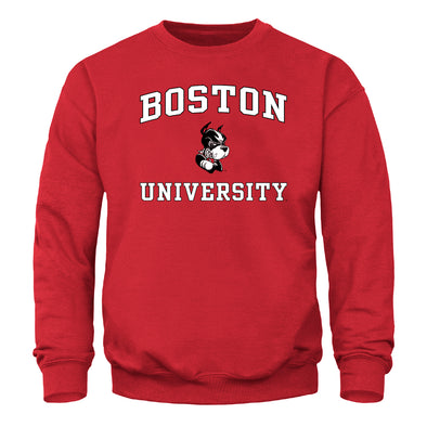 Boston University Spirit Sweatshirt (Red)