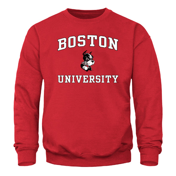 Boston University Spirit Sweatshirt (Red)