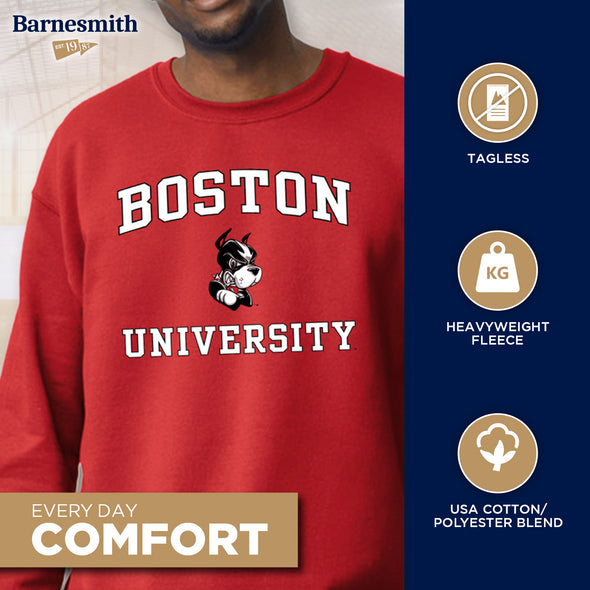 Boston University Spirit Sweatshirt (Red)