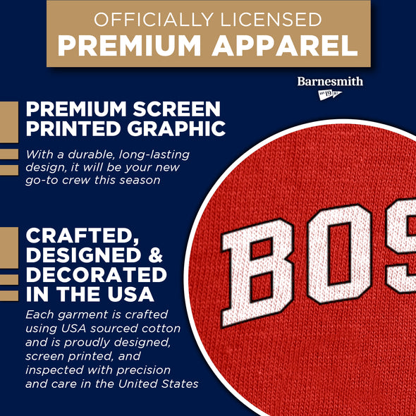 Boston University Spirit Sweatshirt (Red)