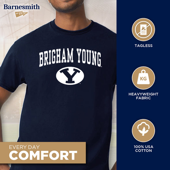 Brigham Young University Heritage T-Shirt (Navy)