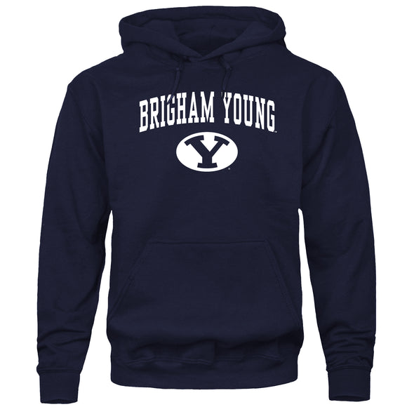 Brigham Young University Heritage Hooded Sweatshirt (Navy)