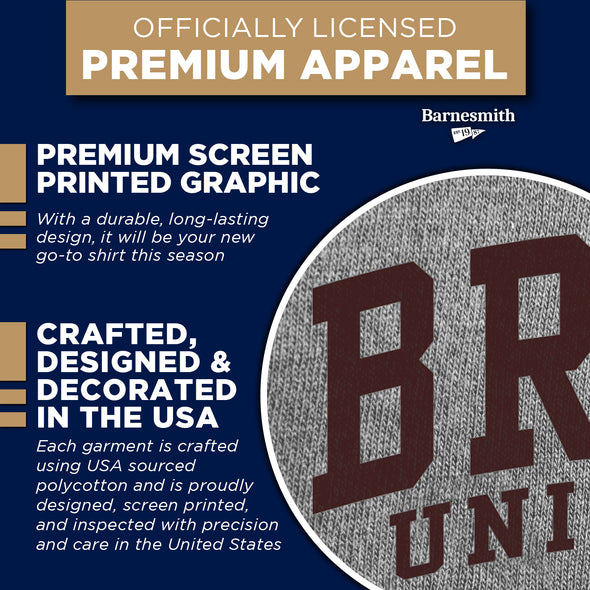 Brown Heritage T-Shirt (Charcoal Grey)