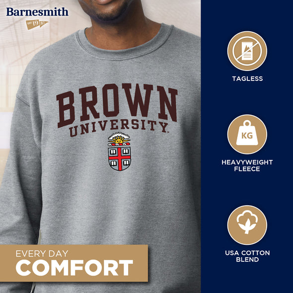 Brown Heritage Sweatshirt (Charcoal Grey)