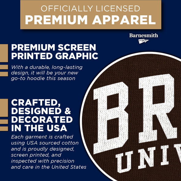 Brown Heritage Hooded Sweatshirt (Brown)