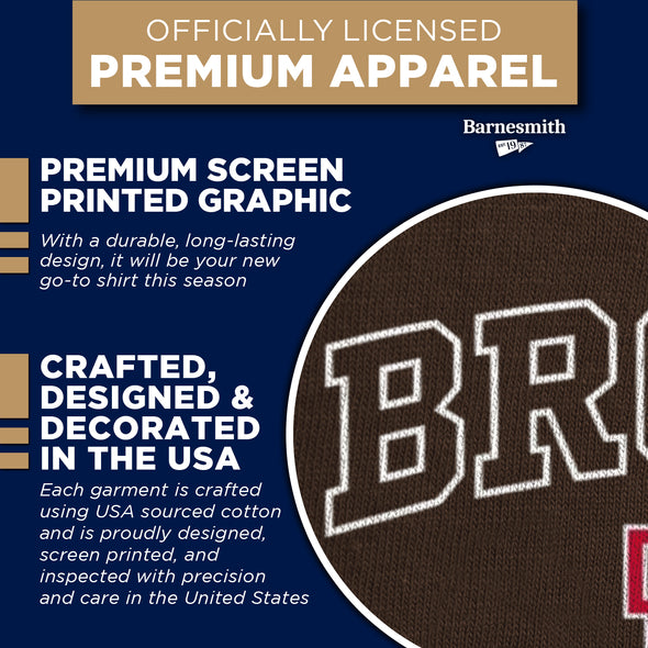 Brown University Spirit T-Shirt (Brown)