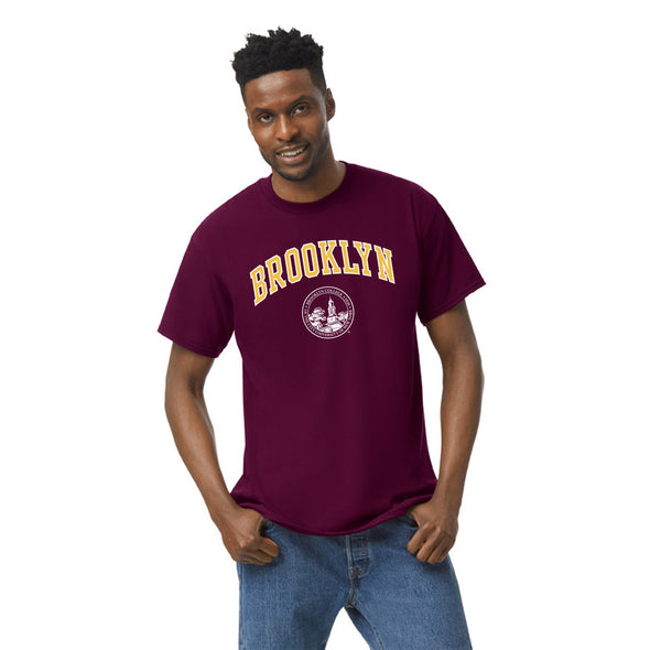 Brooklyn College Heritage T-Shirt (Maroon)
