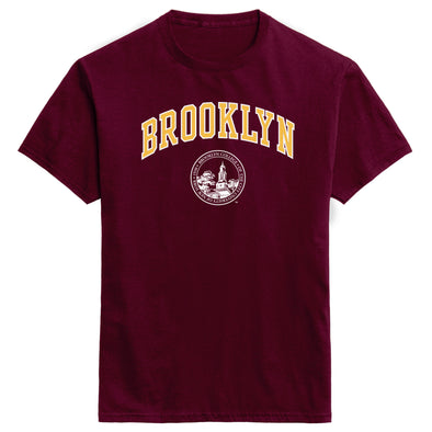 Brooklyn College Heritage T-Shirt (Maroon)