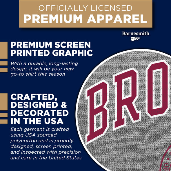 Brooklyn College Heritage T-Shirt (Charcoal Grey)