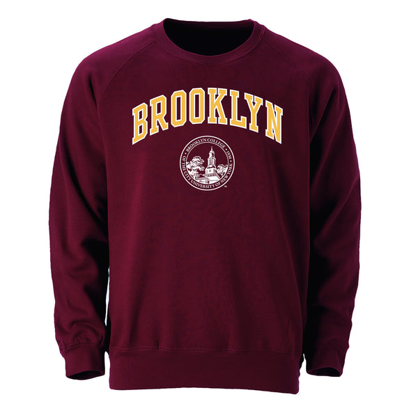 Brooklyn College Heritage Sweatshirt (Maroon)